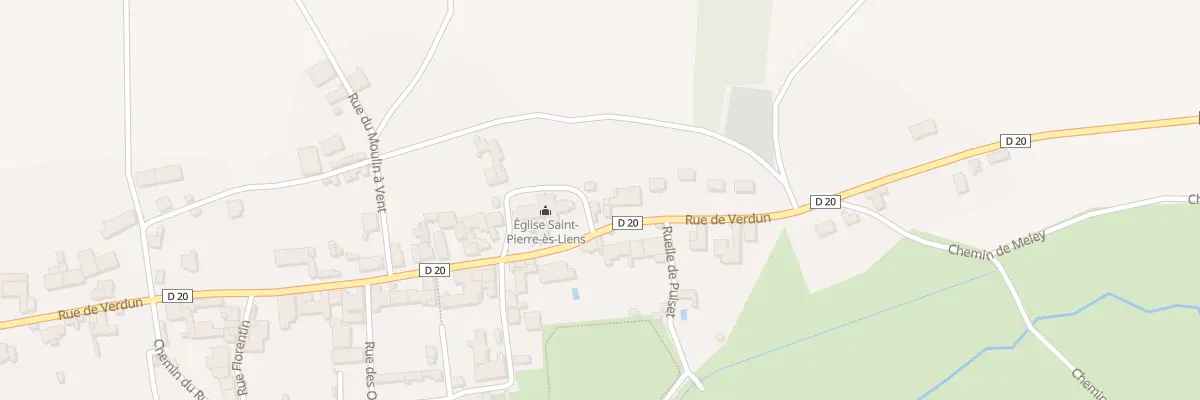 Plan du 97 Rue de Verdun à Dancevoir
