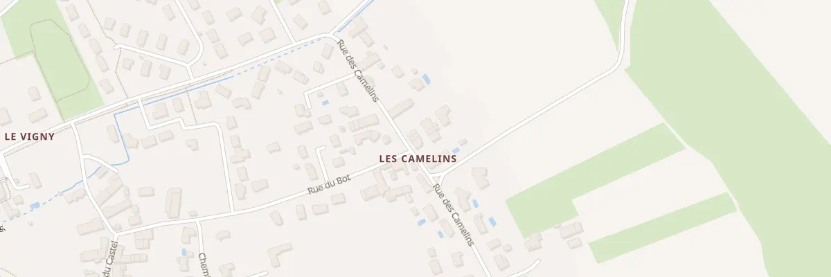 Plan du 13 Rue des Camelins à Varennes-le-Grand