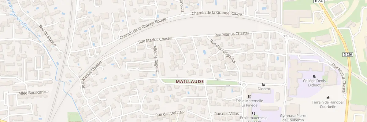 Plan du 304 Rue Marius Chastel à Sorgues