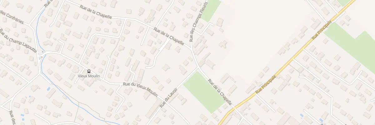 Plan du 2 Rue du Lavoir à Crissey