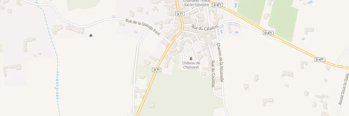Plan du 5117 Le Village à Chamaret