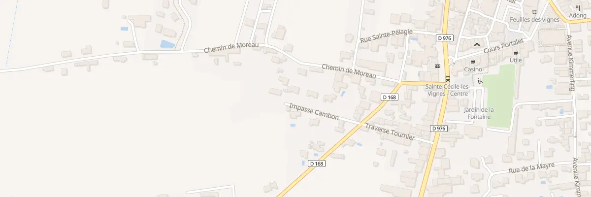 Plan du 134 Imp Cambon à Sainte-Cécile-les-Vignes