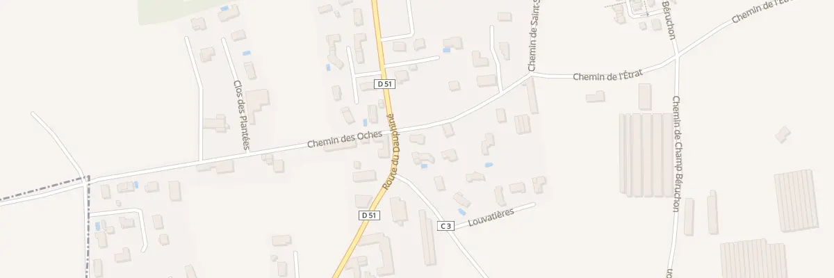 Plan du 2 Che Saint Sauveur à Anjou