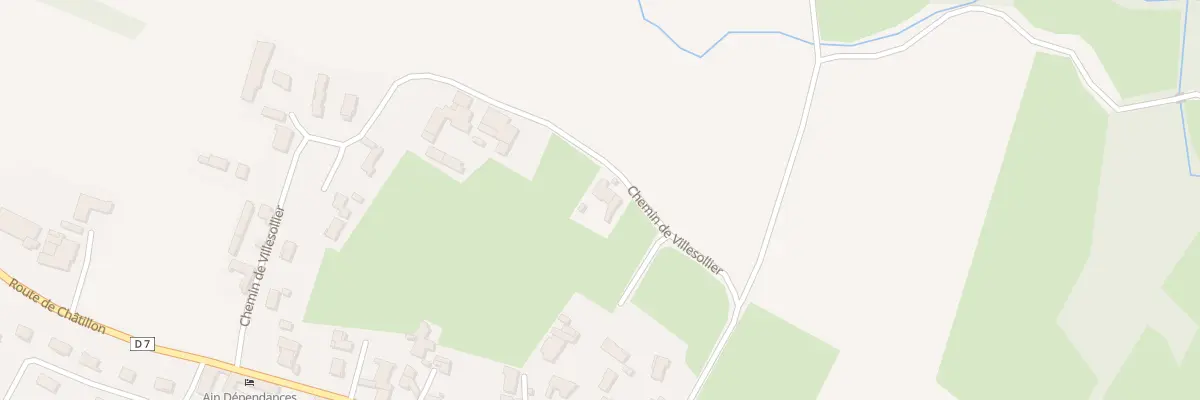 Plan du 492 Che de Villesolier à Saint-Étienne-sur-Chalaronne