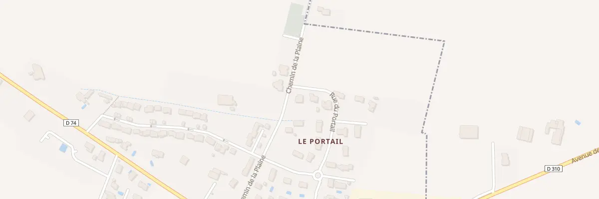 Plan du 60 Che de la Plaine à Bonlieu-sur-Roubion