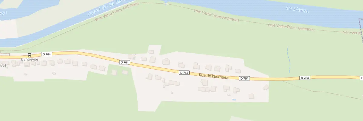Plan du 11 Rue de l’Entrevue à Donchery