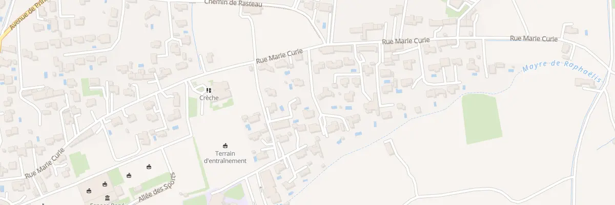 Plan du 17A Rue Marie Curie à Camaret-sur-Aigues