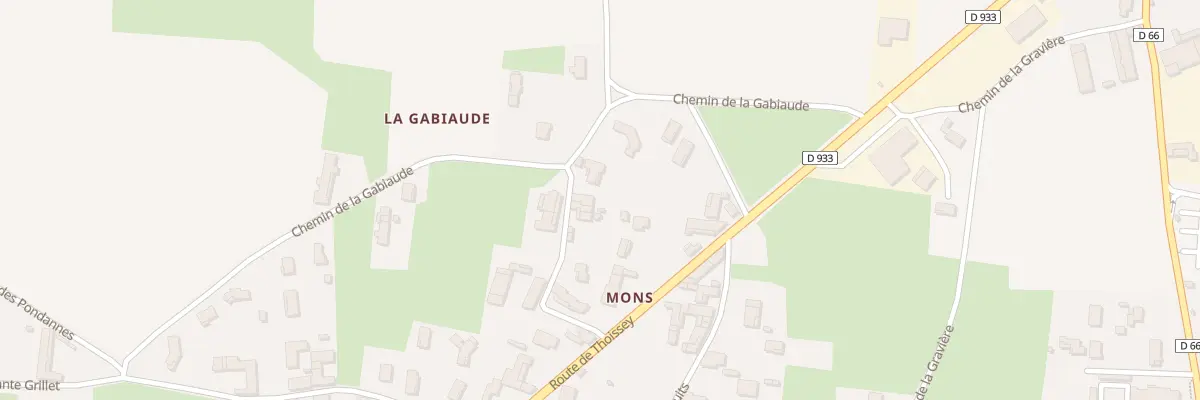 Plan du 5019 Mons Hameau à Laiz