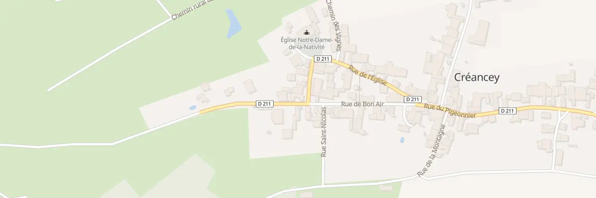 Plan du 14 Rue de Bon Air à Châteauvillain