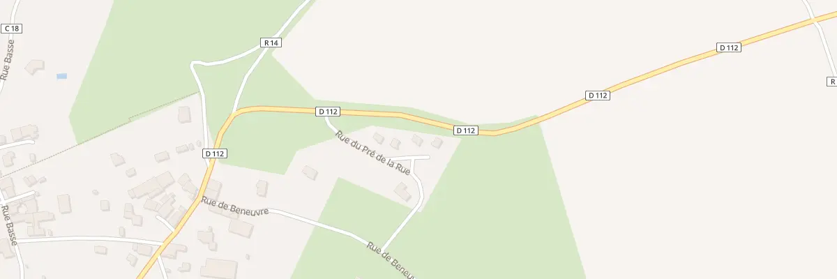 Plan du 9003 Lot du Pré de la Rue à Minot