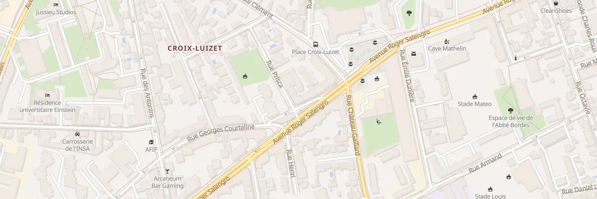 Plan du 147 Av Roger Salengro à Villeurbanne