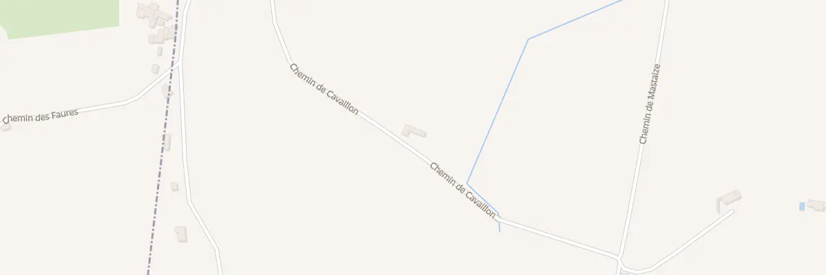 Plan du 5011 Cavaillon à La Touche
