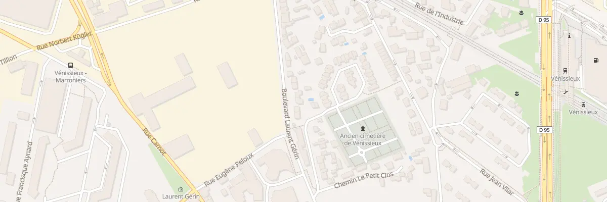 Plan du 31 Bd Laurent Gérin à Vénissieux