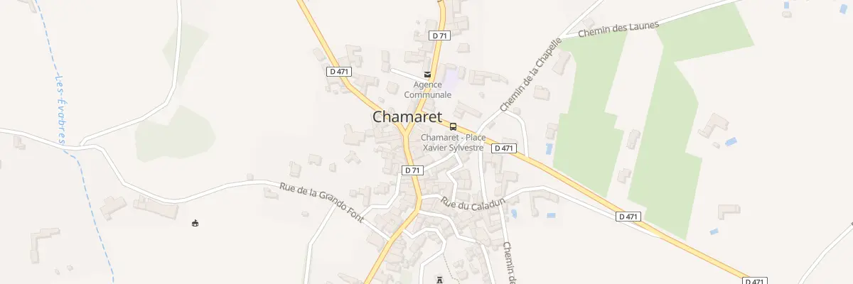 Plan du 5000 Gr Grande Rue à Chamaret
