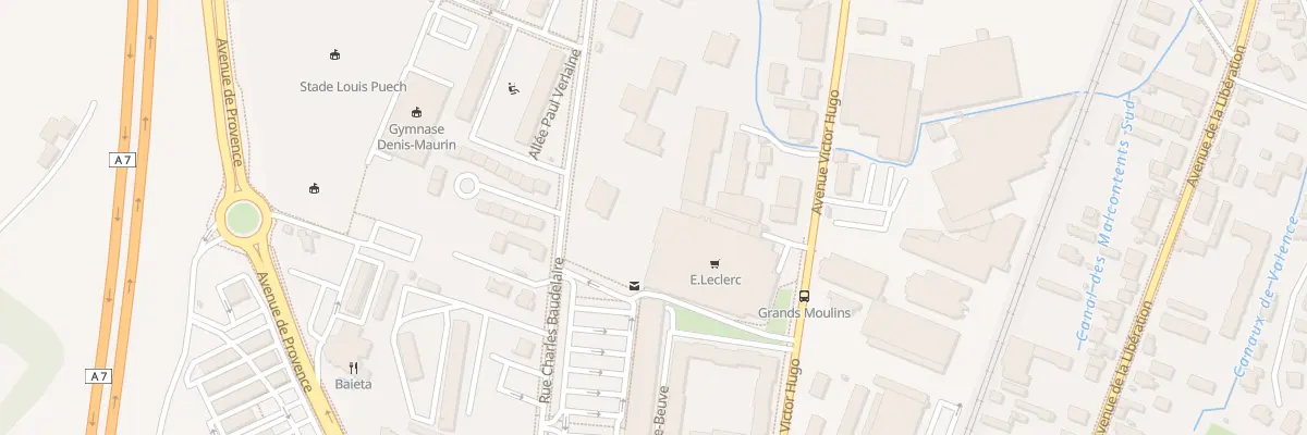 Plan du 52 Rue Gaspard Monge à Valence