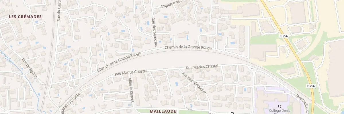 Plan du 393D Rue Marius Chastel à Sorgues