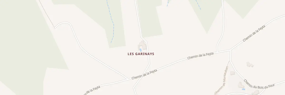 Plan du 5113 Les Garinays à Anjou