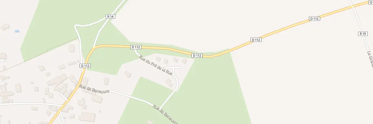 Plan du 9004 Lot du Pré de la Rue à Minot