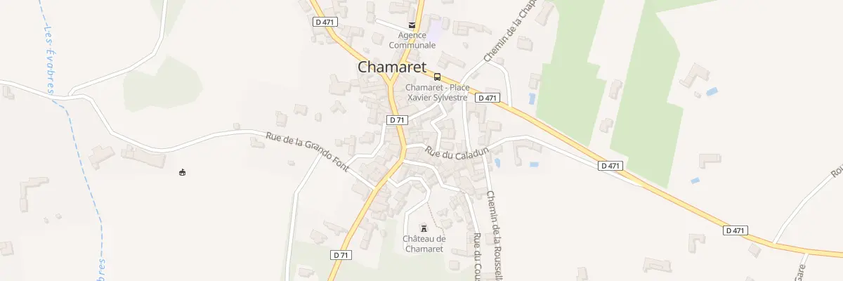 Plan du 5057 Le Village à Chamaret