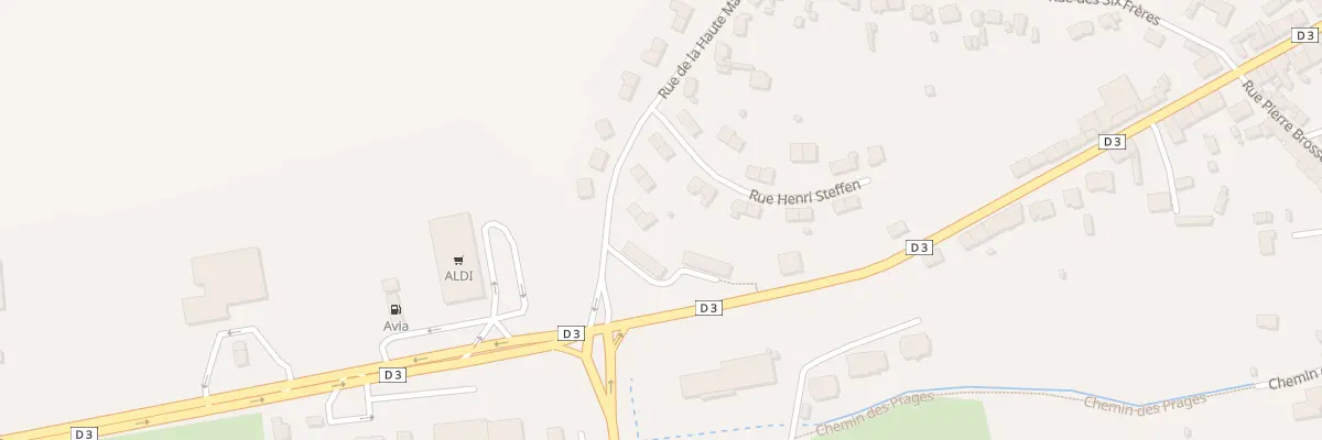 Plan du 1 Rue de la Haute Maison à Sainte-Menehould
