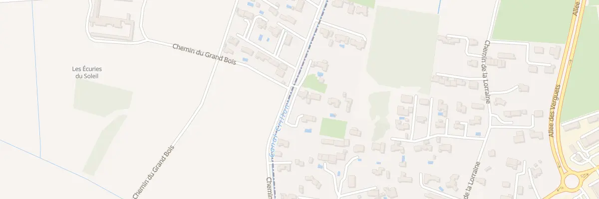 Plan du 796 Che du Grand Bois à Vedène