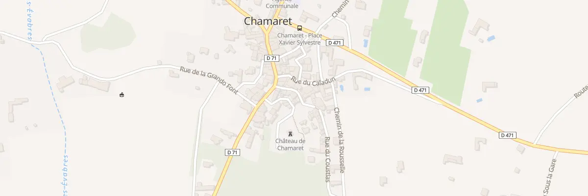 Plan du 5112 Le Village à Chamaret
