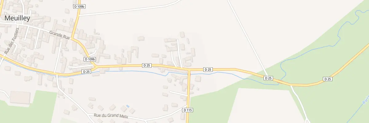 Plan du 29 Rue du Château à Meuilley