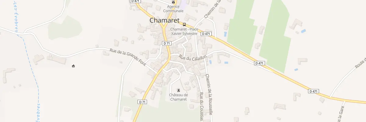 Plan du 5096 Le Village à Chamaret