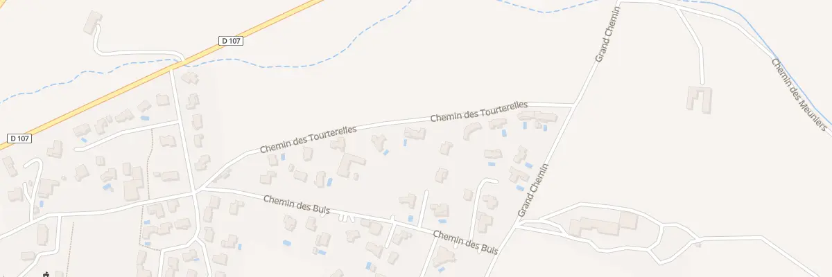 Plan du 280 Che des Tourterelles à Marsanne