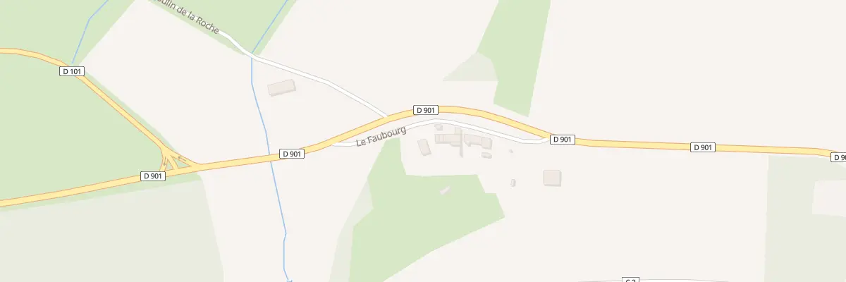 Plan du 9 Hameau du Faubourg à Frénois