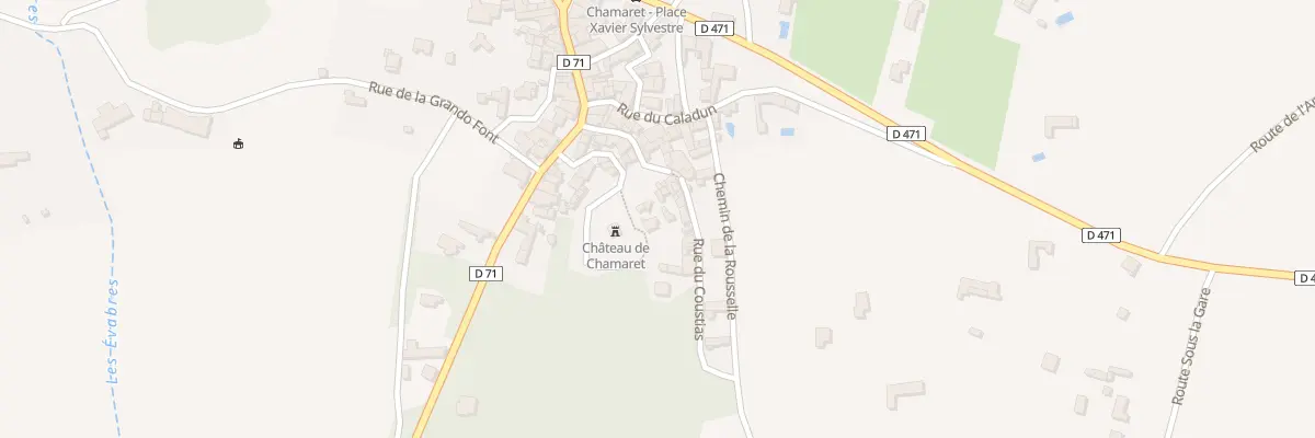 Plan du 5286 Le Village à Chamaret