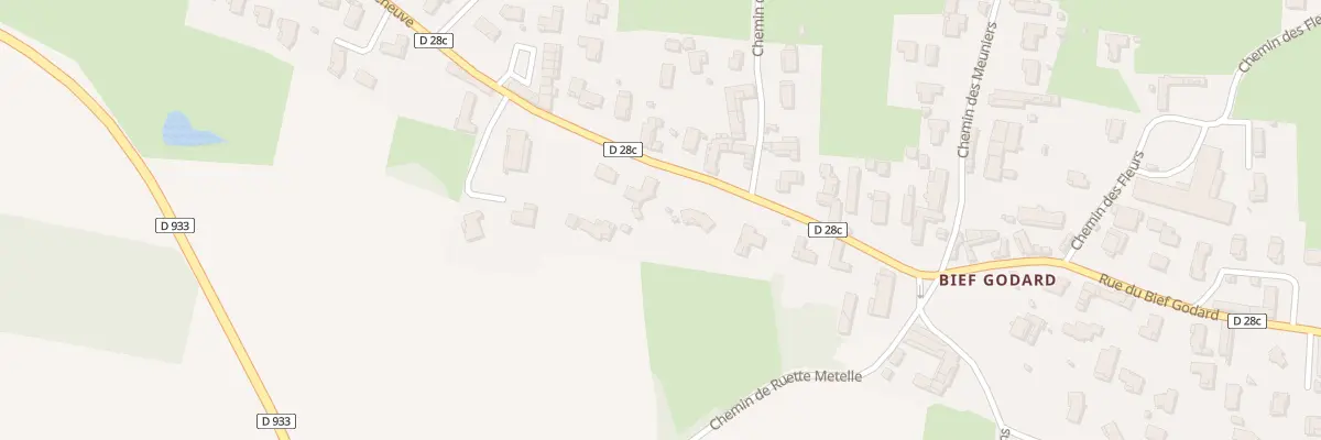 Plan du 225 Rue de la Villeneuve à Crottet