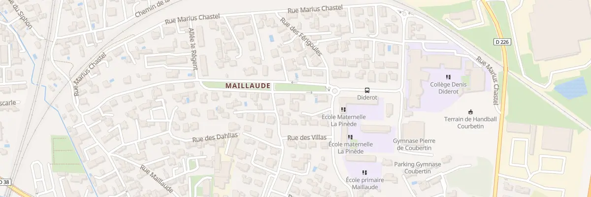 Plan du 412 Bd Gaston Auguste Michel à Sorgues
