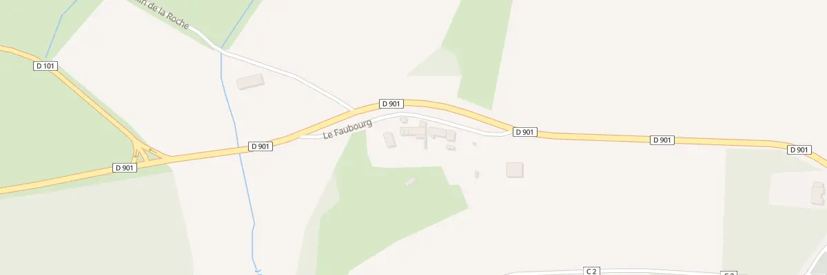 Plan du 7 Hameau du Faubourg à Frénois