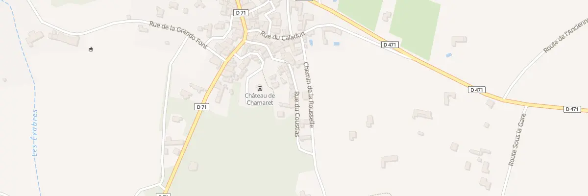 Plan du 5163 Le Village à Chamaret