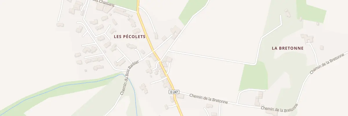 Plan du 5480 Les Bretonnes Ouest à Étoile-sur-Rhône