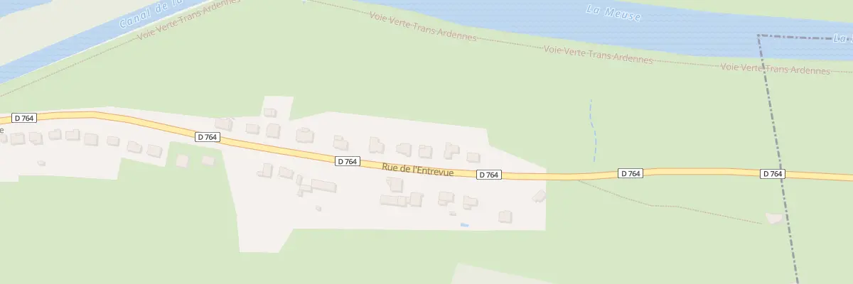 Plan du 17 Rue de l’Entrevue à Donchery