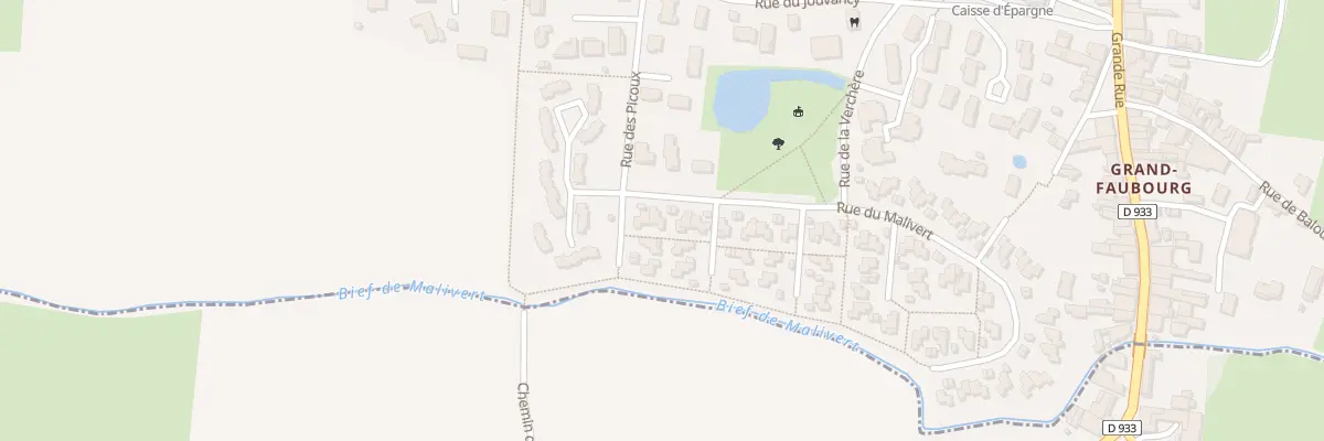 Plan du 33 Rue du Malivert à Pont-de-Veyle