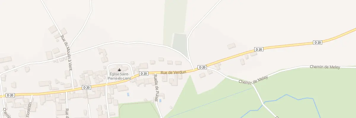 Plan du 107 Rue de Verdun à Dancevoir