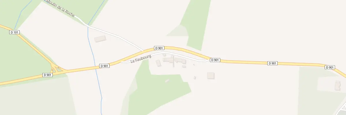 Plan du 5 Hameau du Faubourg à Frénois