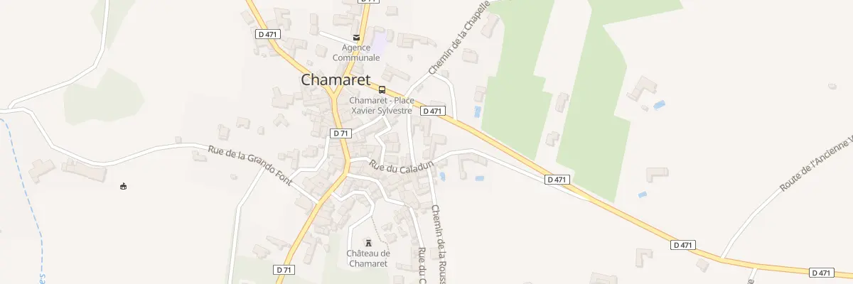 Plan du 5051 Le Village à Chamaret