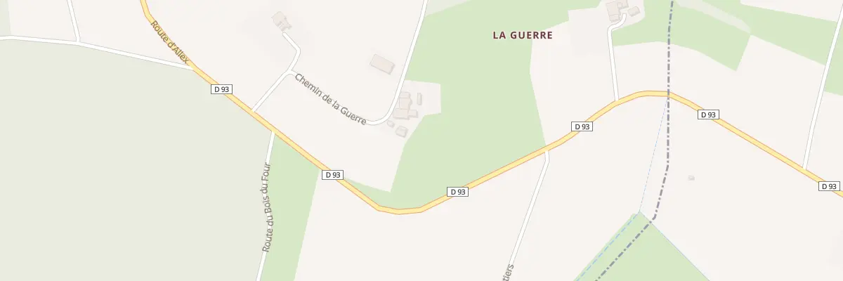 Plan du 210 Che de la Guerre à Livron-sur-Drôme
