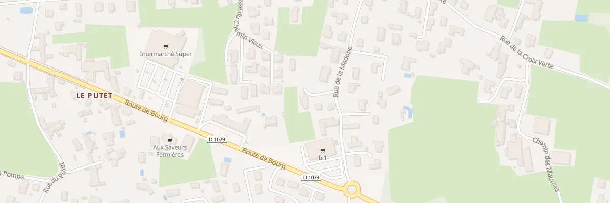 Plan du 159 Rue de la Madone à Replonges