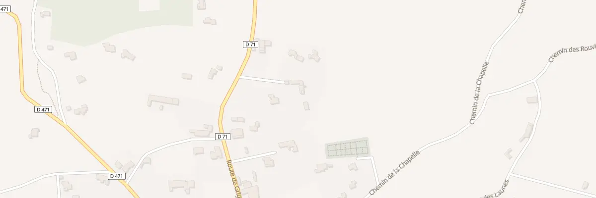 Plan du 90 Imp des Champs à Chamaret