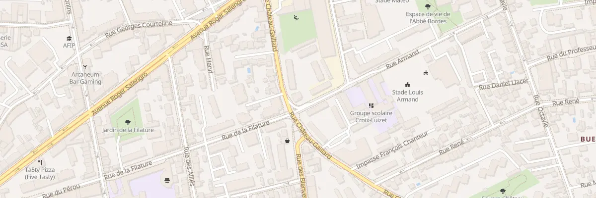 Plan du 27 Rue Château Gaillard à Villeurbanne