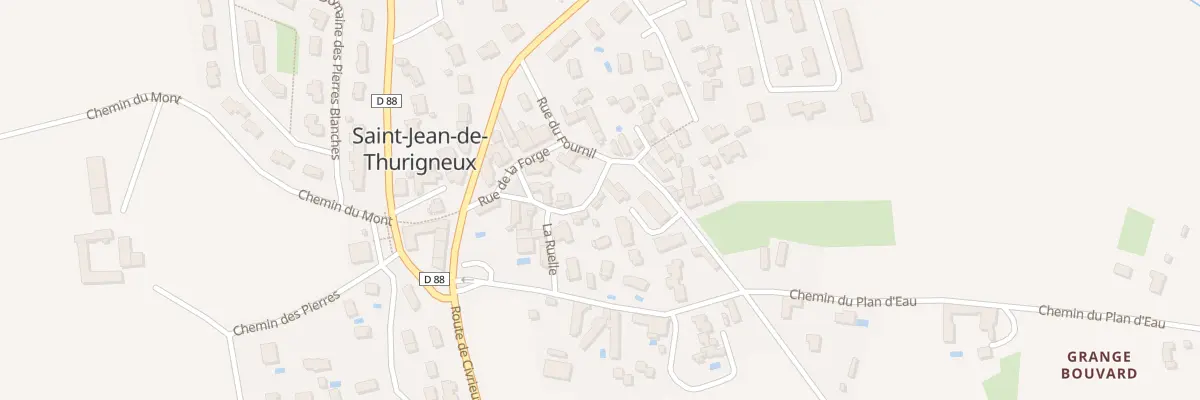 Plan du 26 Rue du Marechal Ferrand à Saint-Jean-de-Thurigneux