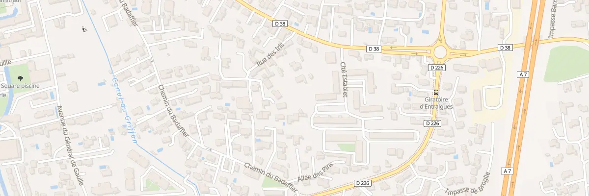 Plan du 59 Rue des Iris à Sorgues