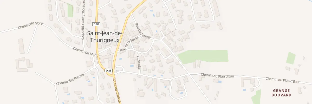 Plan du 125 Rue du Fournil à Saint-Jean-de-Thurigneux
