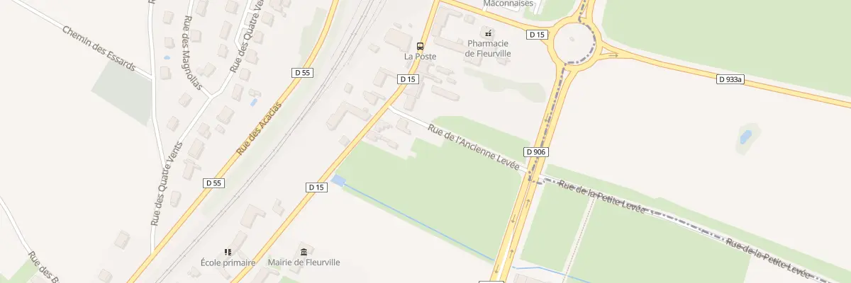 Plan du 5003F Rue St Exupery à Fleurville