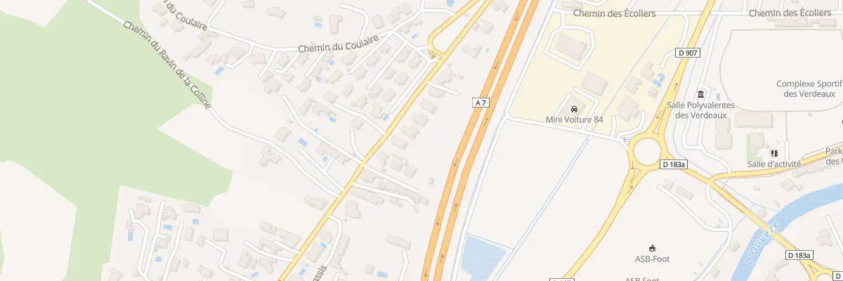 Plan du 9 Av de Rascassa à Bédarrides